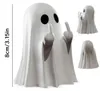 Mittelfinger Geist Figur Halloween Dekoration Tischdeko Produktbild-Vorschau 5