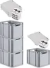SuperSparSet 4x Eurobox NextGen Economy mit Scharnierdeckel Produktbild-Vorschau 1