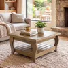 Tribesigns 80 cm Couchtisch, 2-stufig mit Ablagefläche | Produktbild-Vorschau 6