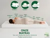 Ergonomische 7-zone matras van koudschuim | 160 x 200 cm | Productafbeelding-voorbeeld 6