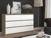 Komoda, světle hnědá, 120 x 77 x 40 cm Náhled obrázku produktu 3