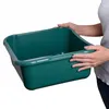 KADAX Quadratische Plastikschüssel 12L, grünes Becken, Produktbild-Vorschau 2