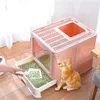 WISFOR lettiera per gatti con ciotola estraibile, lettiera Anteprima dell’immagine prodotto 12