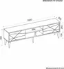 Skye Decor, Brendon - Walnut, mobile TV, pannelli Anteprima dell’immagine prodotto 8