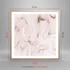 Gerahmtes Poster - Rahmen in heller Eiche - Rosa Marmor Produktbild-Vorschau 5