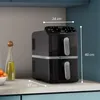 Philips 4000 series Airfryer mit zwei aufeinander Produktbild-Vorschau 13