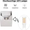ZMH Led Wandleuchte 4ER Aussen Weiß Wandlampe G9 Warmweiß Produktbild-Vorschau 5
