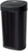 A black sensor trash can is shown against a white background. Náhľad obrázku produktu