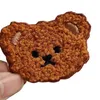 GKA 4 Stück Stickerei Bügelbild Bärenkopf Bär Teddy Produktbild-Vorschau 6