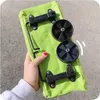 INF Skládací nákupní taška s kolečky - Zelená Náhled obrázku produktu 2