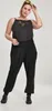 Urban Classics Stoffhose Damen Ladies Sarong Pants schwarz Produktbild-Vorschau 25