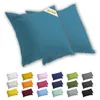 Lavea® 2er Set Kissenbezug 60x60 cm, 100% Baumwolle Jersey, Produktbild-Vorschau 1