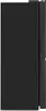 Side view of a black refrigerator. Produktbild-Vorschau