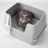 Katzenklo mit Schaufel, Katzenklo offen hoher Rand, 51 x 33 Produktbild-Vorschau 9