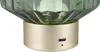 LED-Tischlampe - H 19 cm - Grün - Messingfarben - Glas - Produktbild-Vorschau 3