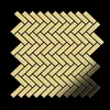 Mosaik Fliese massiv Metall Messing gewalzt gold 1,6mm Produktbild-Vorschau 3