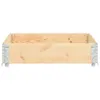 vidaXL Hochbeet 100x100 cm Kiefer Massivholz Produktbild-Vorschau 3