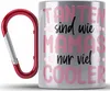 Trendation - Beste Tante Geschenk Edelstahl Tasse Karabiner Produktbild-Vorschau 1
