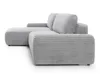 Ecksofa mit Schlaffunktion und Bettkasten, Cord Sofa - Produktbild-Vorschau 4