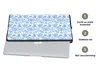 MuchoWow® Laptop Hülle 14 ZollBlumen - Muster - Blau Produktbild-Vorschau 4