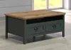 trendteam Stanton Table basse vert sapin/évoque chêne, Voir les images du produit 14