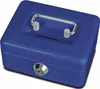 Geldkassette mit Münzeinwurf 12,5x9,5x6,0 cm blau Packung Produktbild-Vorschau 1