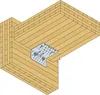 Simpson AG922 Zuganker Winkelverbinder 121x79x150 mm Produktbild-Vorschau 4