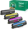 A product shot of four toner cartridges and their packaging. Produktbild-Vorschau