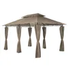 Mondeer Pavillon de jardin 3x4m Premium Pavillon à cadre Voir les images du produit 1