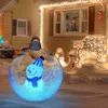 Boule de Noël gonflable en forme de bonhomme de neige, 61 Voir les images du produit 5