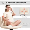 HOMCOM Homeoffice Stuhl höhenverstellbar Schreibtischstuhl Produktbild-Vorschau 5