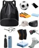 Turnbeutel Fußball Rucksack Kordelzug Sporttasche Produktbild-Vorschau 7