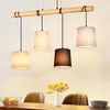 ZMH Lampada a sospensione legno vintage da tavolo lampada a Anteprima dell’immagine prodotto 1