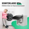 ABSINA Aufputz Schutzkontakt Steckdose für Feuchtraum - Produktbild-Vorschau 2