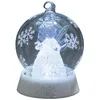 Boule de Noël en verre avec ange - minuterie on/off - 8 x 8 Voir les images du produit 2