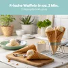 Clatronic® Hörnchenautomat für hauchdünne Waffeln | ideal Produktbild-Vorschau 2