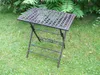 Klapptisch, Eisentisch, Beistelltisch, Ablagetisch, 50 x 35 Produktbild-Vorschau 1