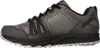 Side view of a gray and black athletic shoe. Voir les images du produit