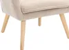 Beige gepolsterter Sessel - OSIMO Produktbild-Vorschau 4