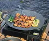 Campingkocher 2in1 Gas 2500W | Tragbarer Gaskocher mit Produktbild-Vorschau 5