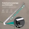 doporro Luxus Duschwand für Dusche Duschabtrennung 70x200cm Produktbild-Vorschau 4