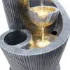 Fontana a cascata da esterno – Fontana da giardino Anteprima dell’immagine prodotto 10