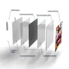 DEQORI Hybrid Leinwand Bild 30x30 cm 'Bunte Kussspuren' Produktbild-Vorschau 7