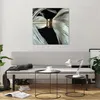 Bilder auf glas - Einteilig - Feder Romantik Ehe - 70x70cm Produktbild-Vorschau 6
