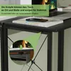 Klapptisch - 80x45x74cm Schreibtisch Bürotisch Produktbild-Vorschau 6