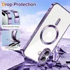 Magnetische Klar Hülle für iPhone 16, Kompatibel mit Produktbild-Vorschau 5