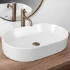 Lavabo da Appoggio Rea Nadia 60 White Matt Anteprima dell’immagine prodotto 2