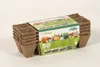 Torfbehälter Jiffystrips® 5-50, 4,5x4,5 cm - Platte 10Stk, Produktbild-Vorschau 2