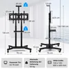 Diagrams and measurements of a TV stand. Náhled obrázku produktu