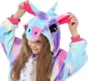 Pyžamo Onesie Kigurumi Kostým Převlek Azure Unicorn Děti Náhled obrázku produktu 2